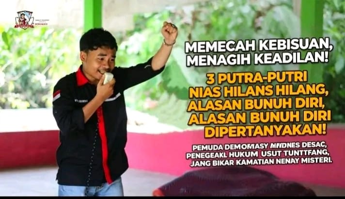 MEMECAH KEBISUAN, MENAGIH KEADILAN: 3 PUTRA-PUTRI NIAS HILANG, ALASAN BUNUH DIRI DIPERTANYAKAN!