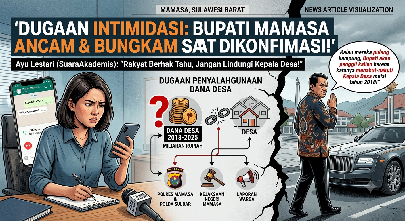 DIDUGA INTIMIDASI: "PANGGIL KALIAN!" — BUPATI ANCAM, KONFIRMASI DITOLAK!