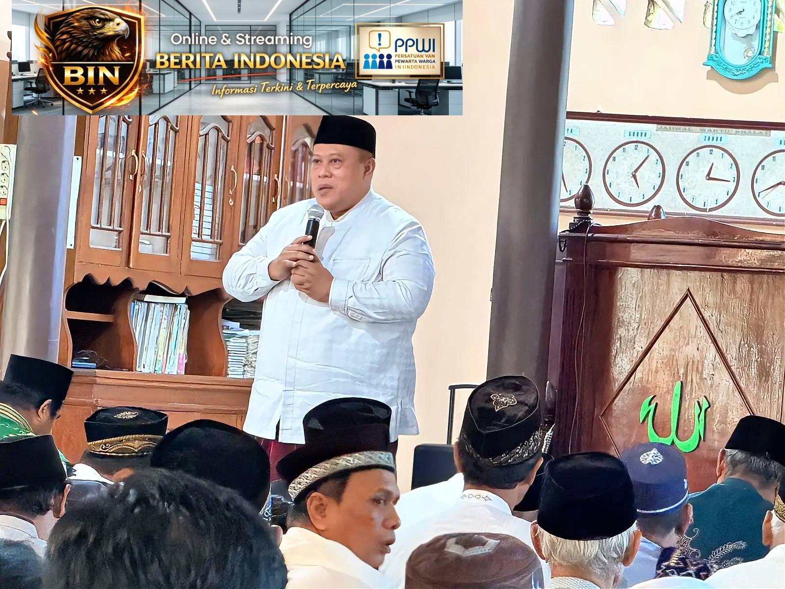 Bupati Mukomuko Shalat Iduladha 1447 Hijriah di Kota Praja Kecamatan Air Manjunto.Mengajak Masyarakat Perkuat Kepedulian Sosial