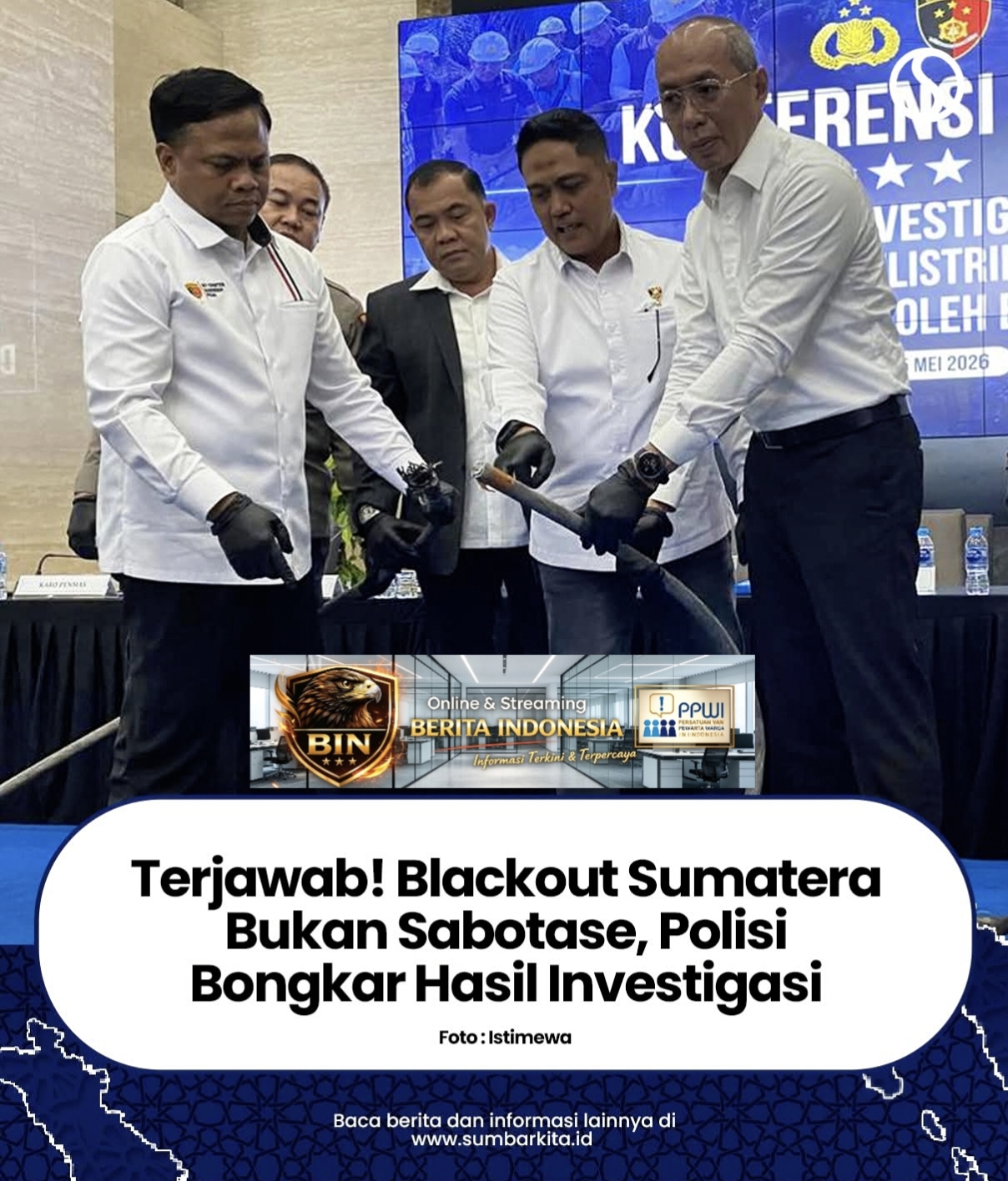 Polri: Blackout Sumatera 22 Mei 2026 Bukan Akibat Sabotase