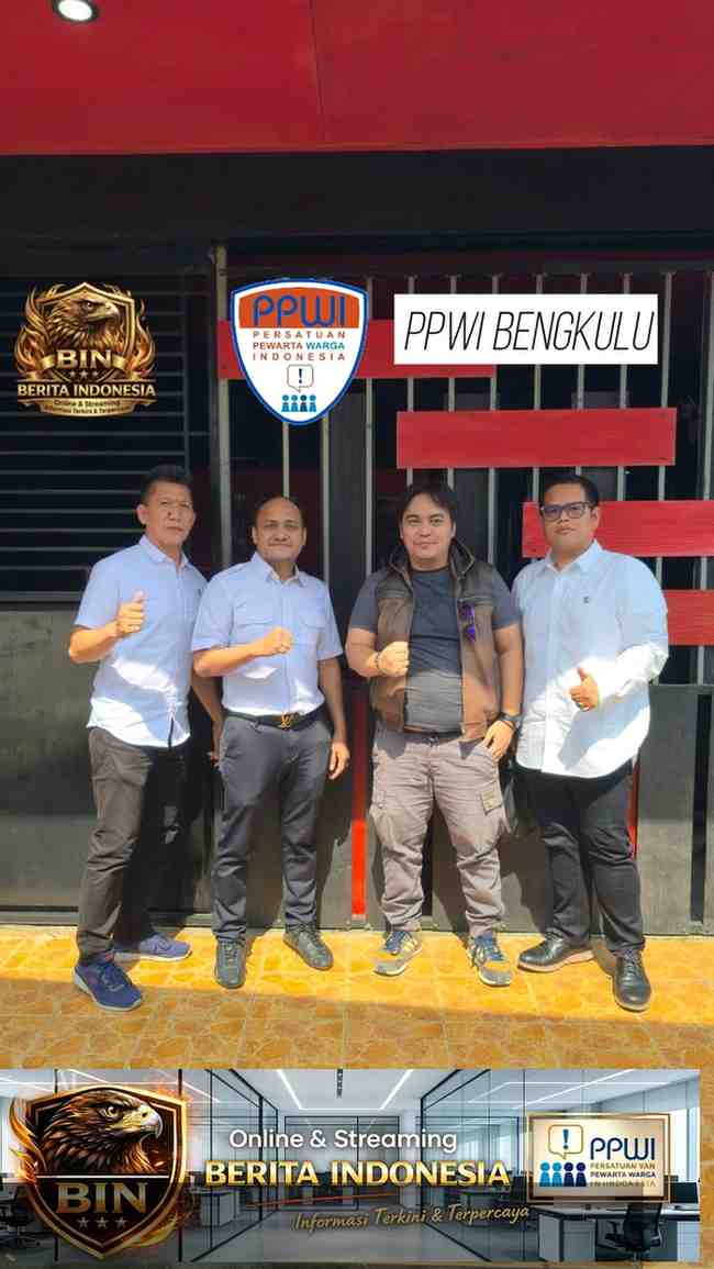 *Sekjen PPWI Nasional DR. Fachrul Razi Kunjungi Sekretariat PPWI Provinsi Bengkulu